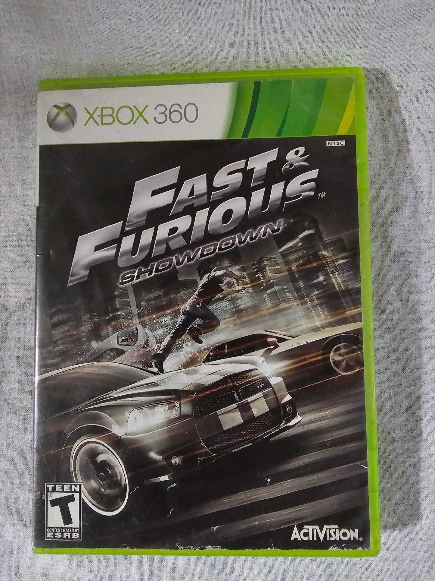 Fast & Furious: Showdown (Xbox 360, 2013) Game Disc Very Good