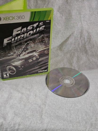 Fast & Furious: Showdown (Xbox 360, 2013) Game Disc Very Good
