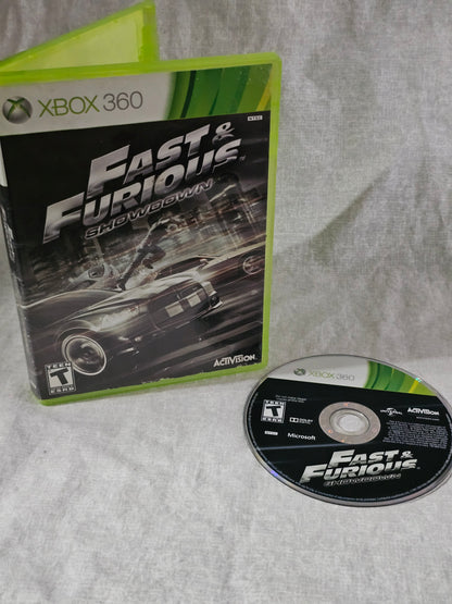 Fast & Furious: Showdown (Xbox 360, 2013) Game Disc Very Good