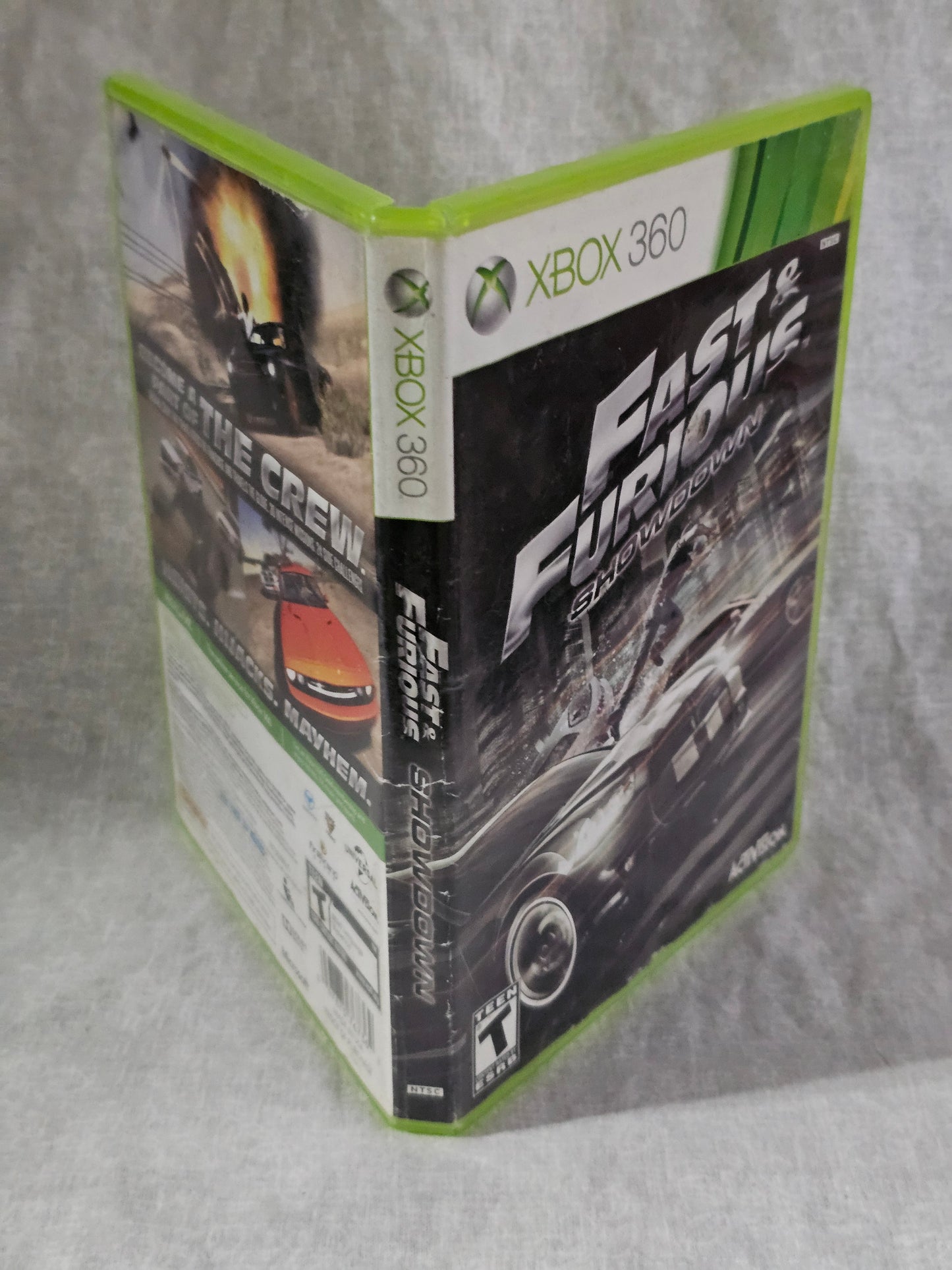 Fast & Furious: Showdown (Xbox 360, 2013) Game Disc Very Good