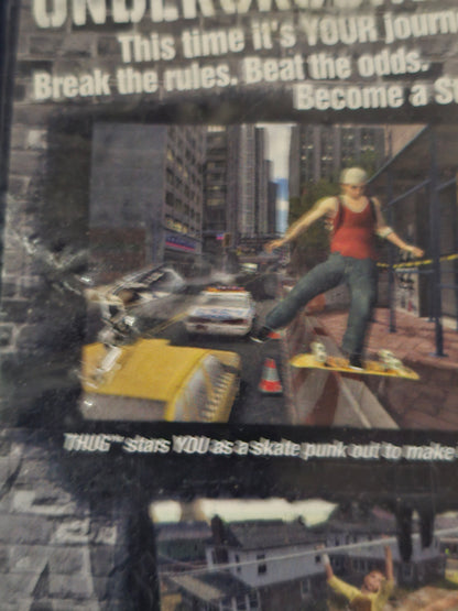 Tony Hawk's Underground Sony Playstation 2 PS2 Black Label Clean Video Game Disc (Copy)