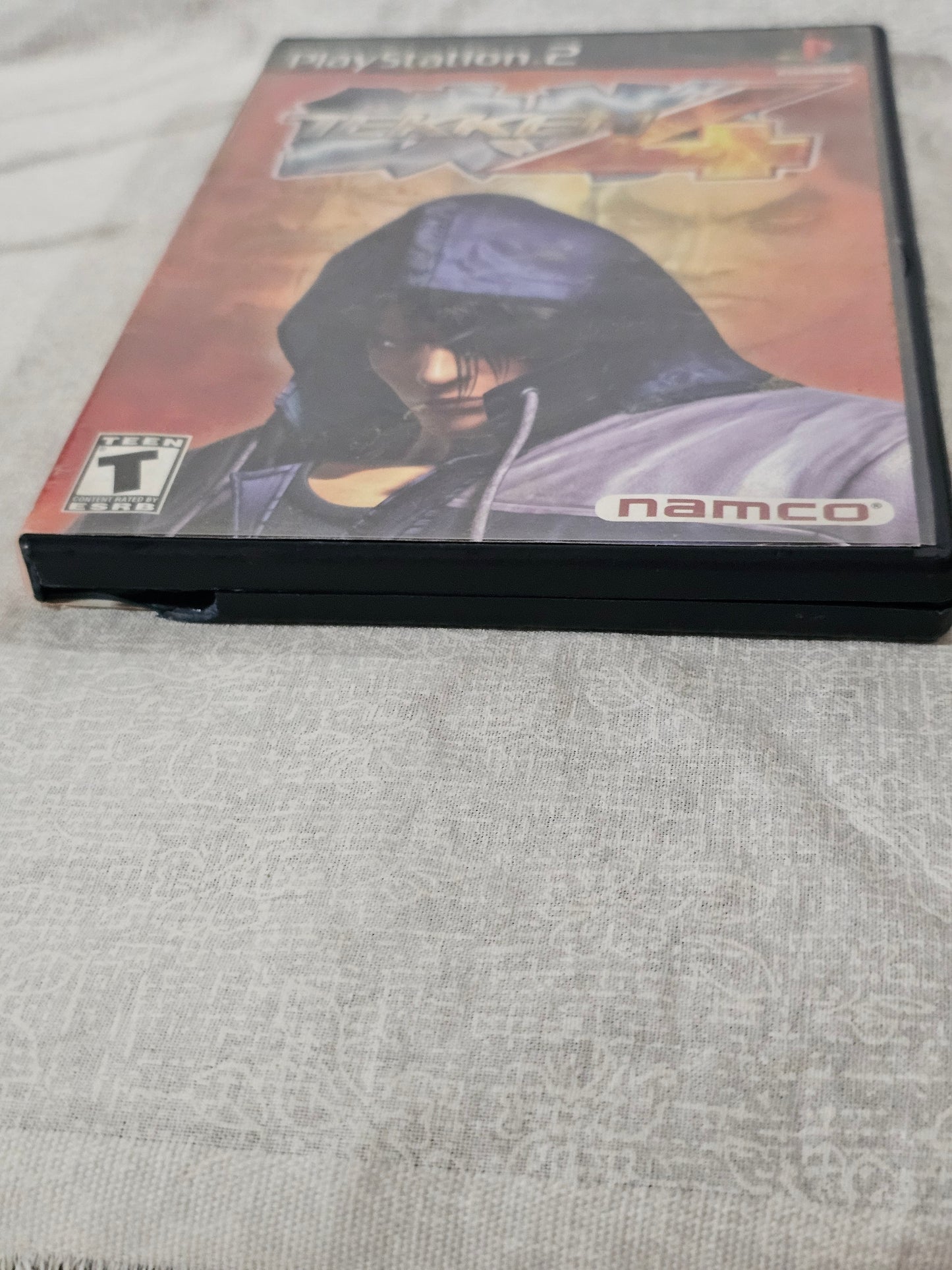 Tekken 4 (Sony PlayStation 2, 2005) Black Label Disc Very Good