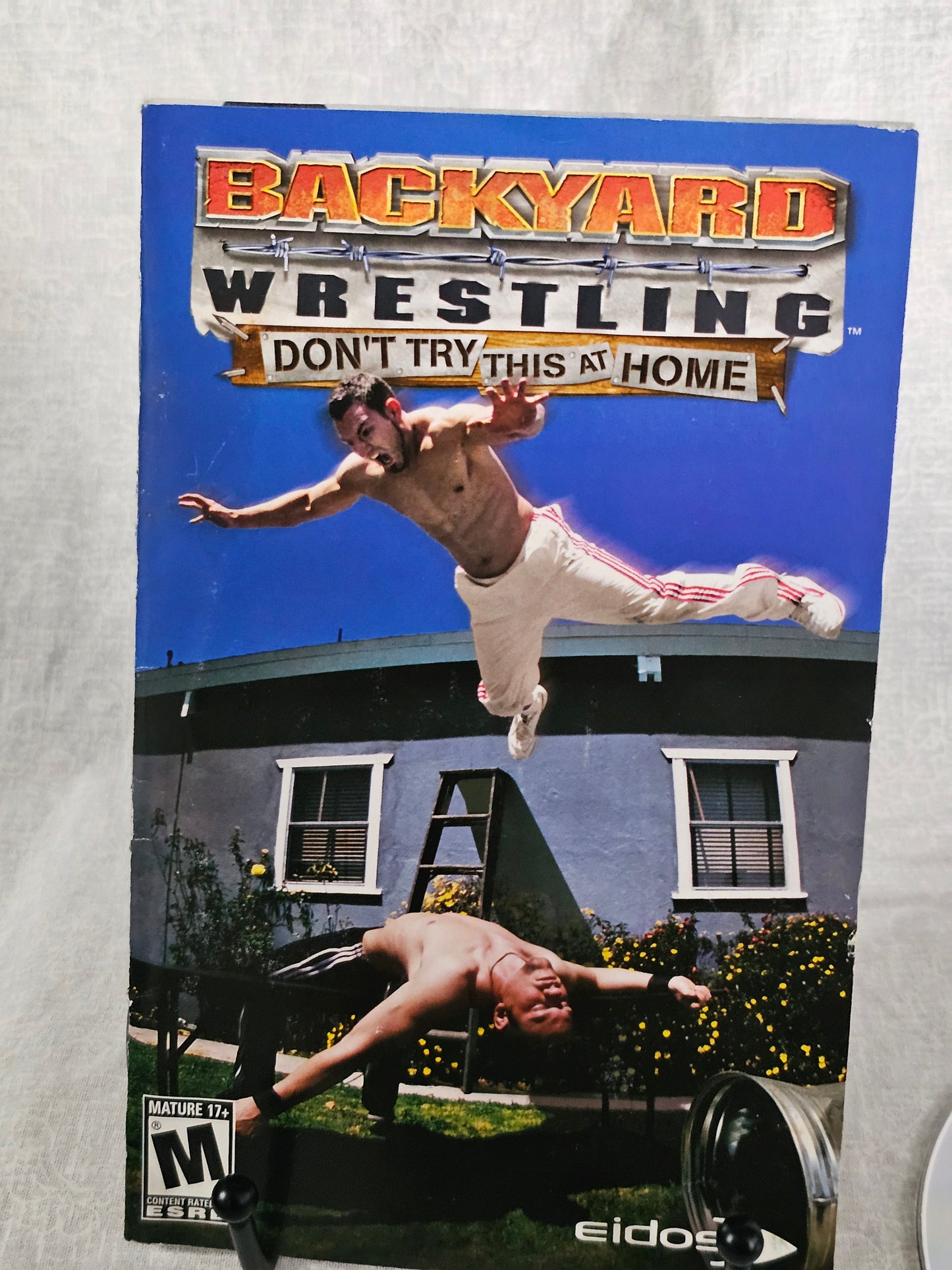 Backyard Wrestling Don't Try This at Home (Sony PlayStation 2, 2003) Complete PS2 CIB Y2K Retro Gaming