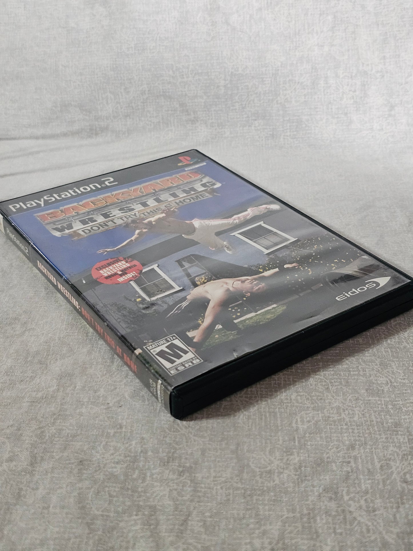 Backyard Wrestling Don't Try This at Home (Sony PlayStation 2, 2003) Complete PS2 CIB Y2K Retro Gaming