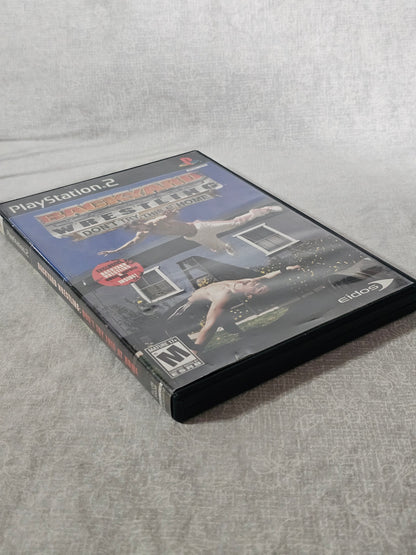 Backyard Wrestling Don't Try This at Home (Sony PlayStation 2, 2003) Complete PS2 CIB Y2K Retro Gaming