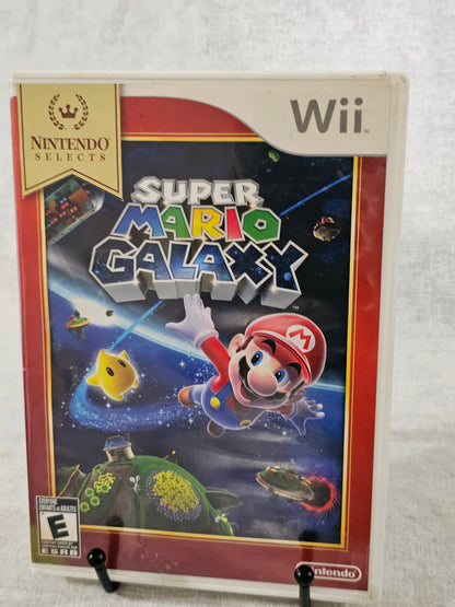 Super Mario Galaxy Game (Nintendo Wii, 2007) Disc Good Tested