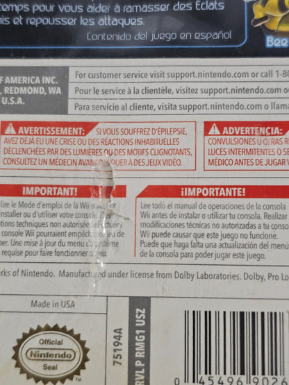 Super Mario Galaxy Game (Nintendo Wii, 2007) Disc Good Tested