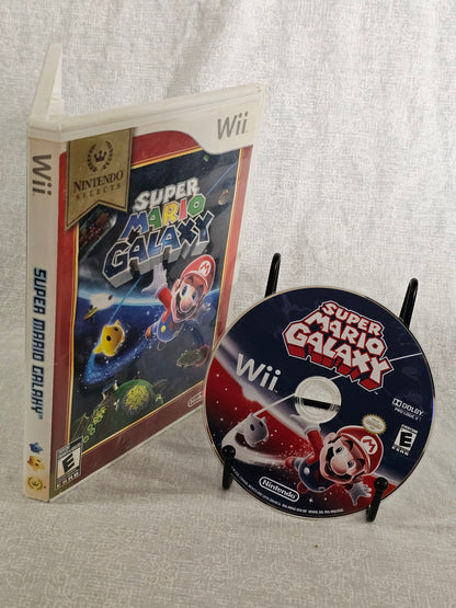 Super Mario Galaxy Game (Nintendo Wii, 2007) Disc Good Tested