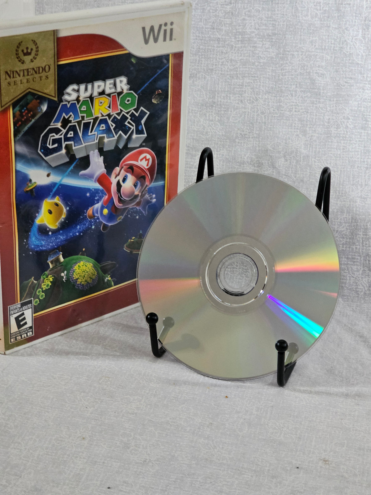 Super Mario Galaxy Game (Nintendo Wii, 2007) Disc Good Tested