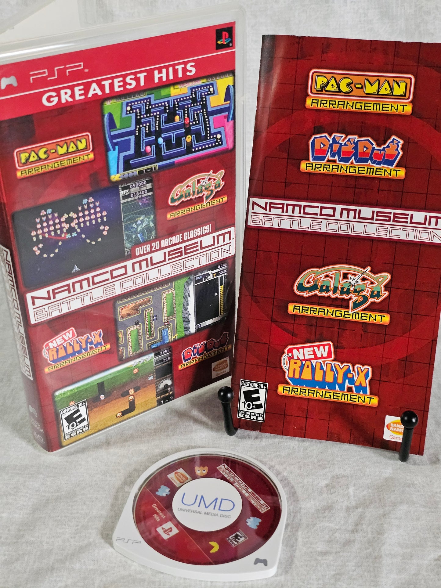 Namco Museum Battle Collection (Sony PSP, 2005) Complete CIB Near Mint