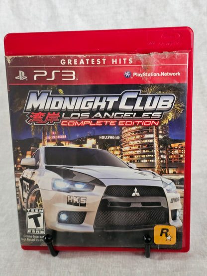 Midnight Club: Los Angeles Complete Edition PS3 Sony PlayStation 3 2009
