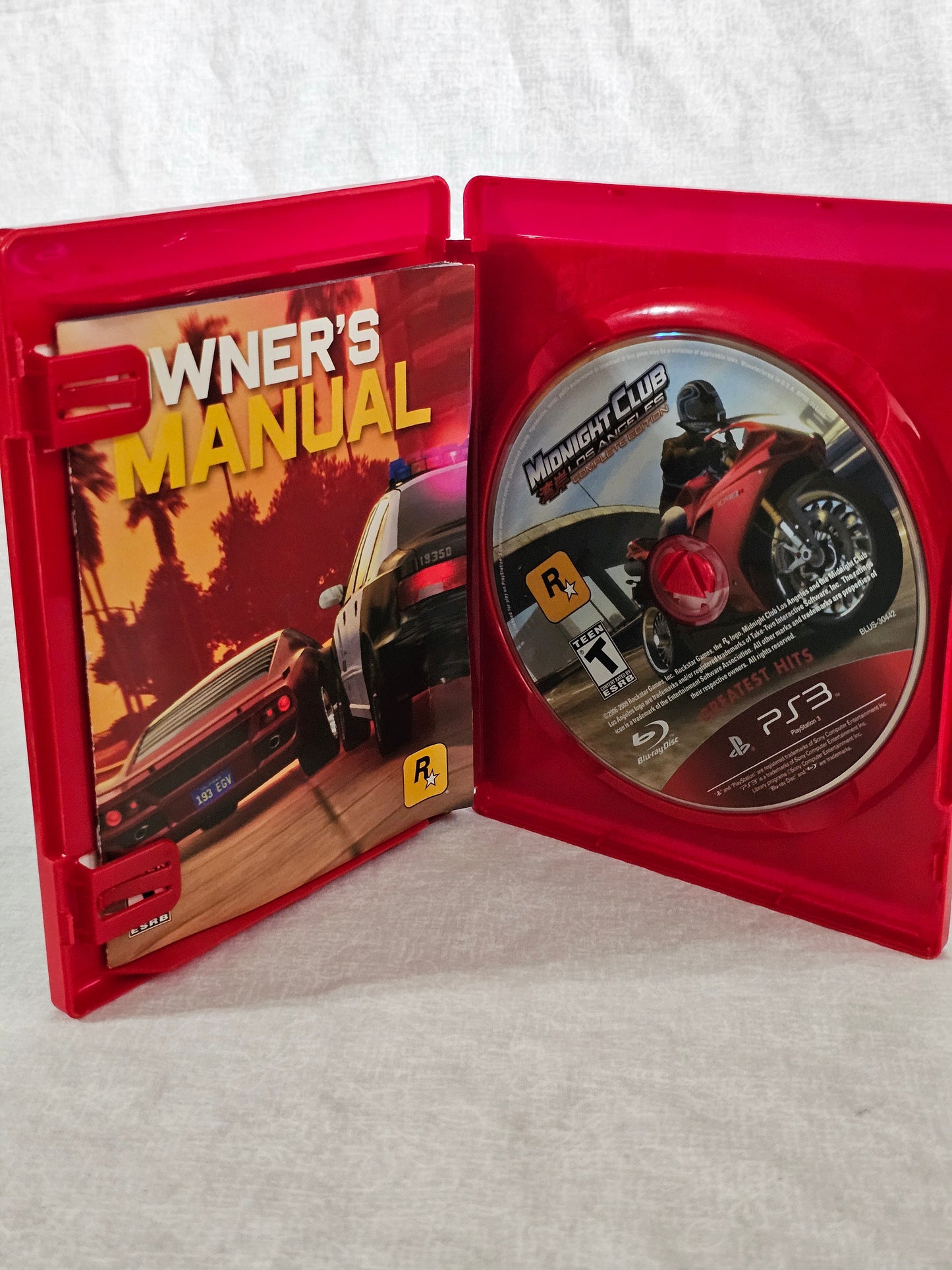 Midnight Club: Los Angeles Complete Edition PS3 Sony PlayStation 3 2009