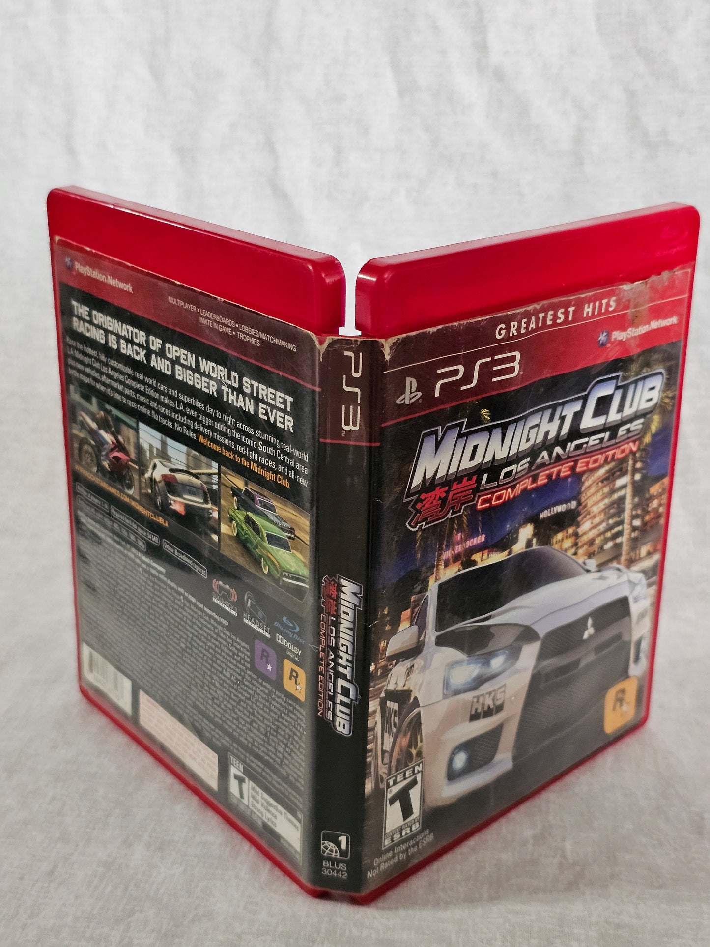 Midnight Club: Los Angeles Complete Edition PS3 Sony PlayStation 3 2009