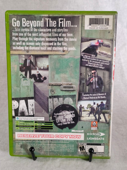 Reservoir Dogs Original (Microsoft Xbox, 2006) Disc Very Good