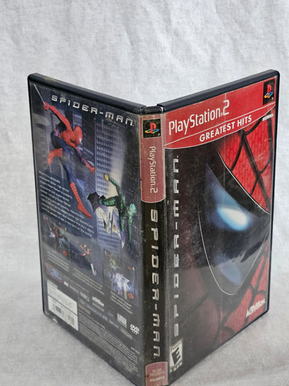 Spider-Man (Sony PlayStation 2, 2002) Complete With Manual - Y2K - Retro Game
