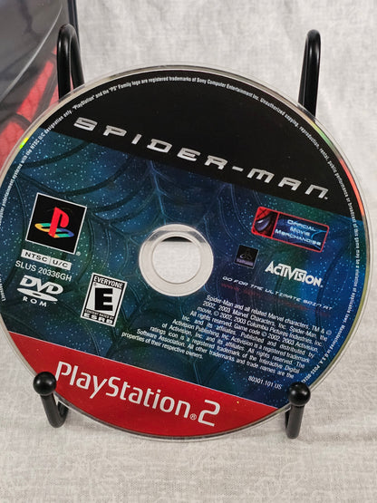 Spider-Man (Sony PlayStation 2, 2002) Complete With Manual - Y2K - Retro Game