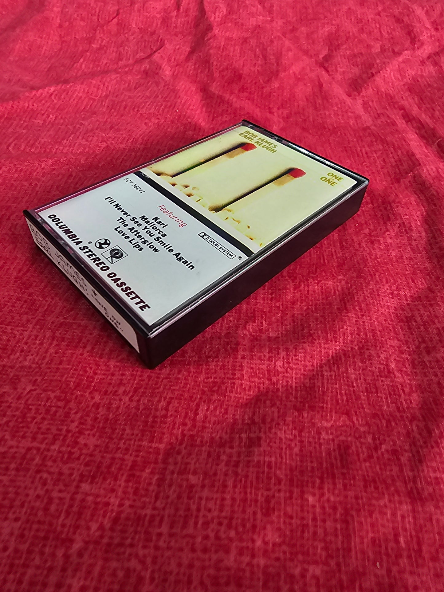 Bob James & Earl Klugh, One On One Audio Cassette Tape 1979 Jazz FCT-36241 EX/EX