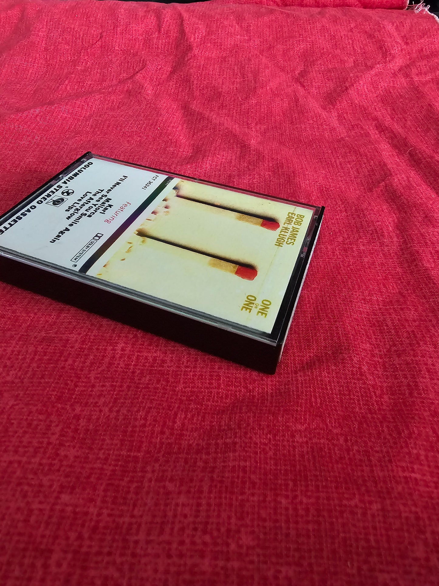 Bob James & Earl Klugh, One On One Audio Cassette Tape 1979 Jazz FCT-36241 EX/EX