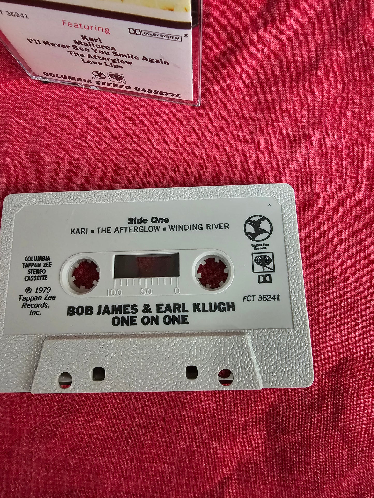 Bob James & Earl Klugh, One On One Audio Cassette Tape 1979 Jazz FCT-36241 EX/EX