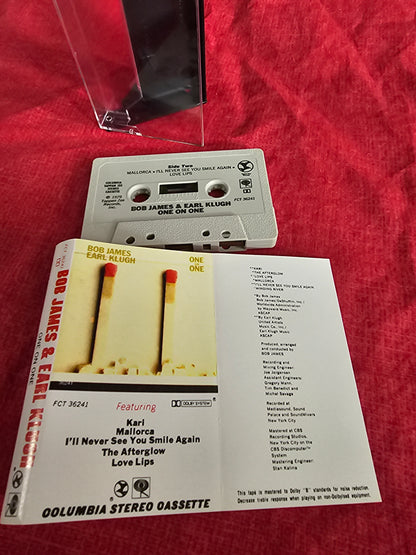 Bob James & Earl Klugh, One On One Audio Cassette Tape 1979 Jazz FCT-36241 EX/EX