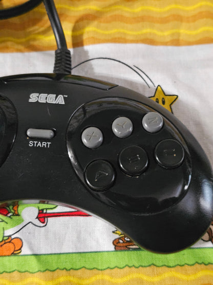Original Sega Genesis 6-Button Controller OEM Official (MK 1653) Vintage