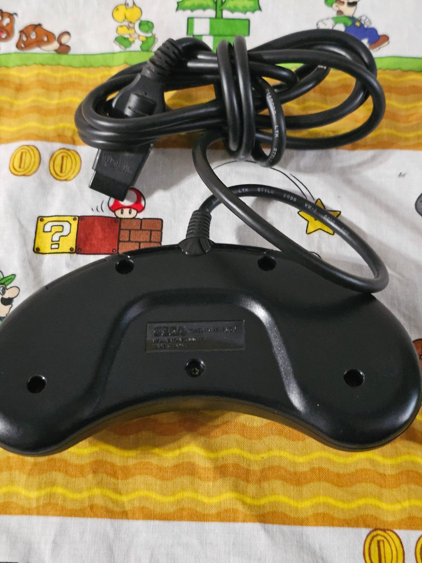 Original Sega Genesis 6-Button Controller OEM Official (MK 1653) Vintage