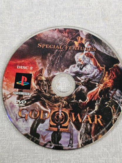 God of War 2 PS2 PlayStation 2 Replacement Disc Two Only Very Good Condition