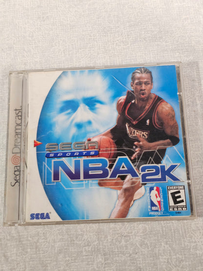 NBA 2K (Sega Dreamcast, 1999) Complete