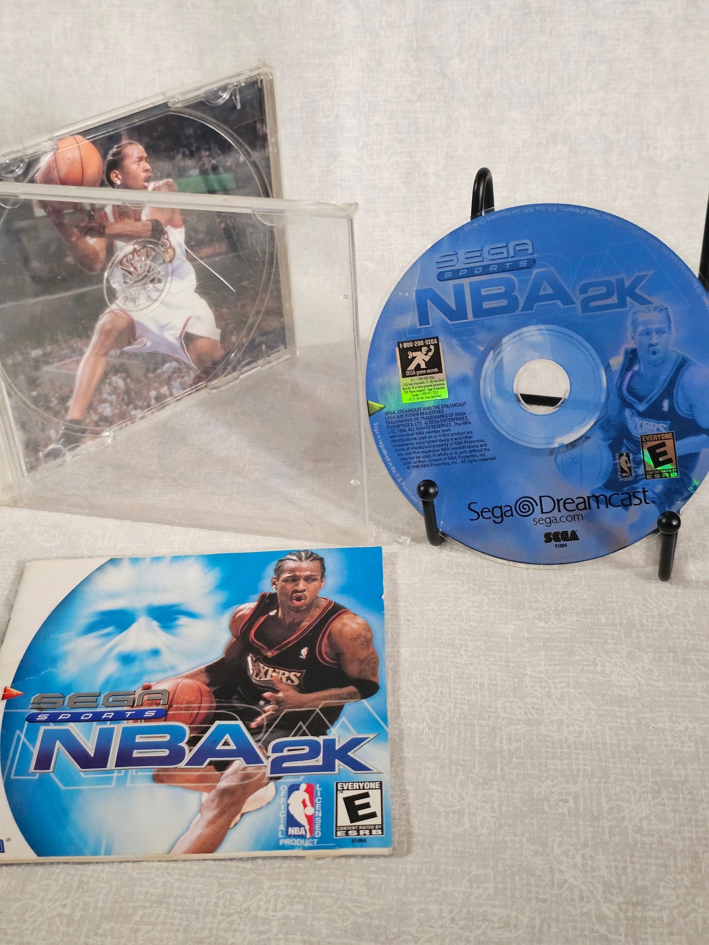 NBA 2K (Sega Dreamcast, 1999) Complete