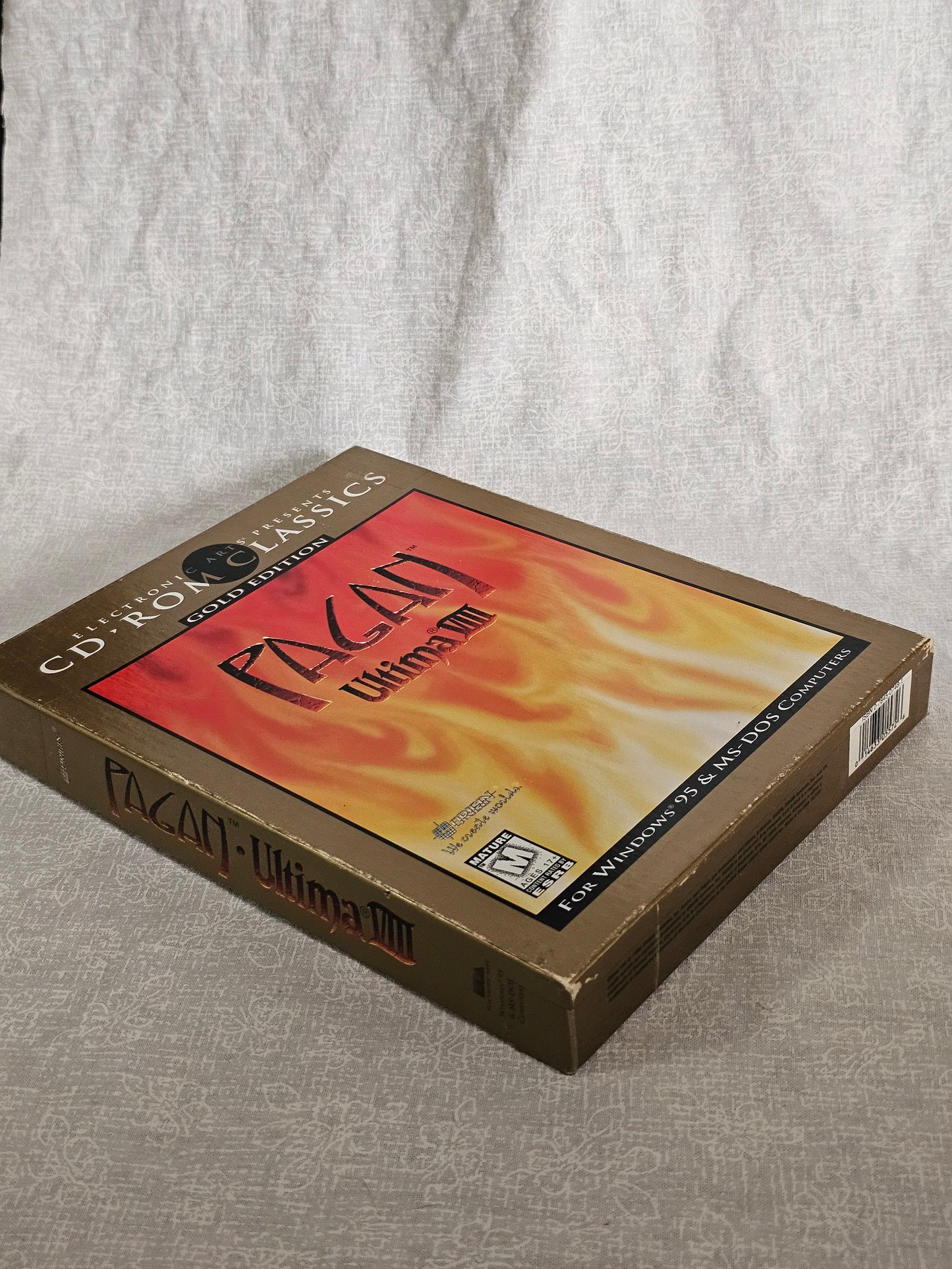 Ultima VIII: Pagan Gold Edition (PC, 1994) Big Box Computer Game Complete w/ CD-ROM, Booklet, Inserts, Original Box - Origin EA RPG Classic