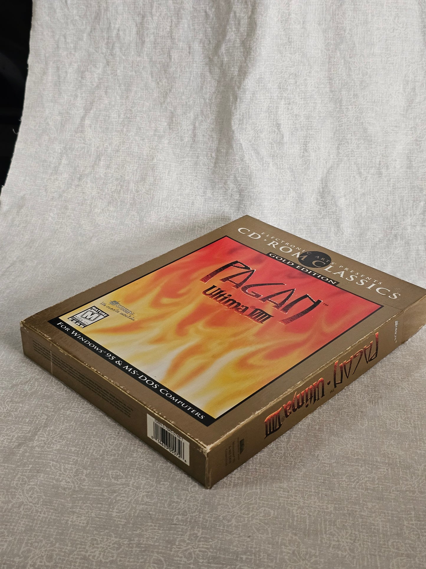 Ultima VIII: Pagan Gold Edition (PC, 1994) Big Box Computer Game Complete w/ CD-ROM, Booklet, Inserts, Original Box - Origin EA RPG Classic