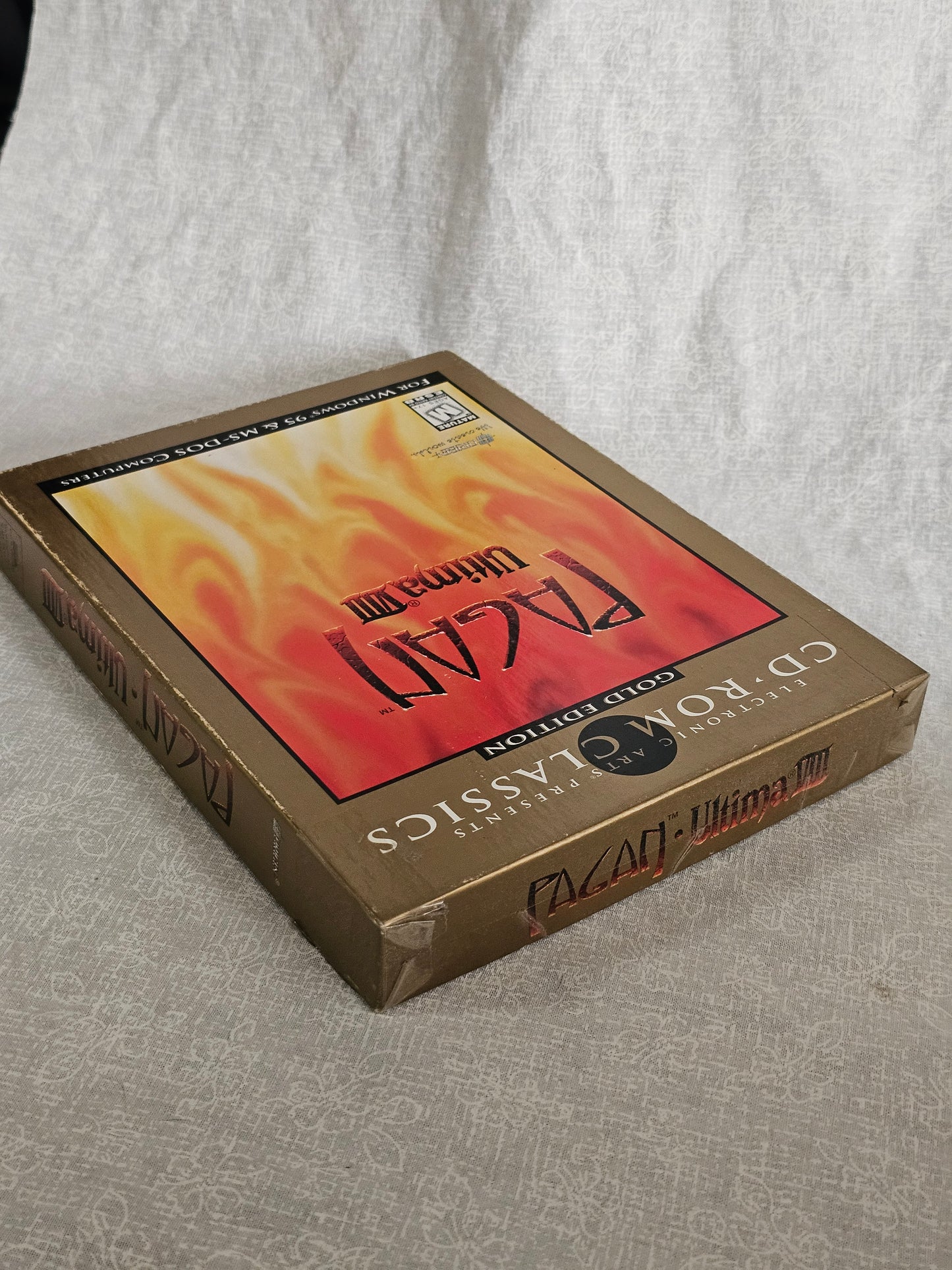 Ultima VIII: Pagan Gold Edition (PC, 1994) Big Box Computer Game Complete w/ CD-ROM, Booklet, Inserts, Original Box - Origin EA RPG Classic