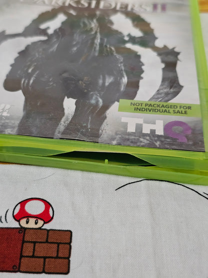 Darksiders II (Microsoft Xbox 360, 2012) Complete CIB Tested & Working - Action Adventure RPG - Death Sequel - Good Disc+Case+Manual - THQ