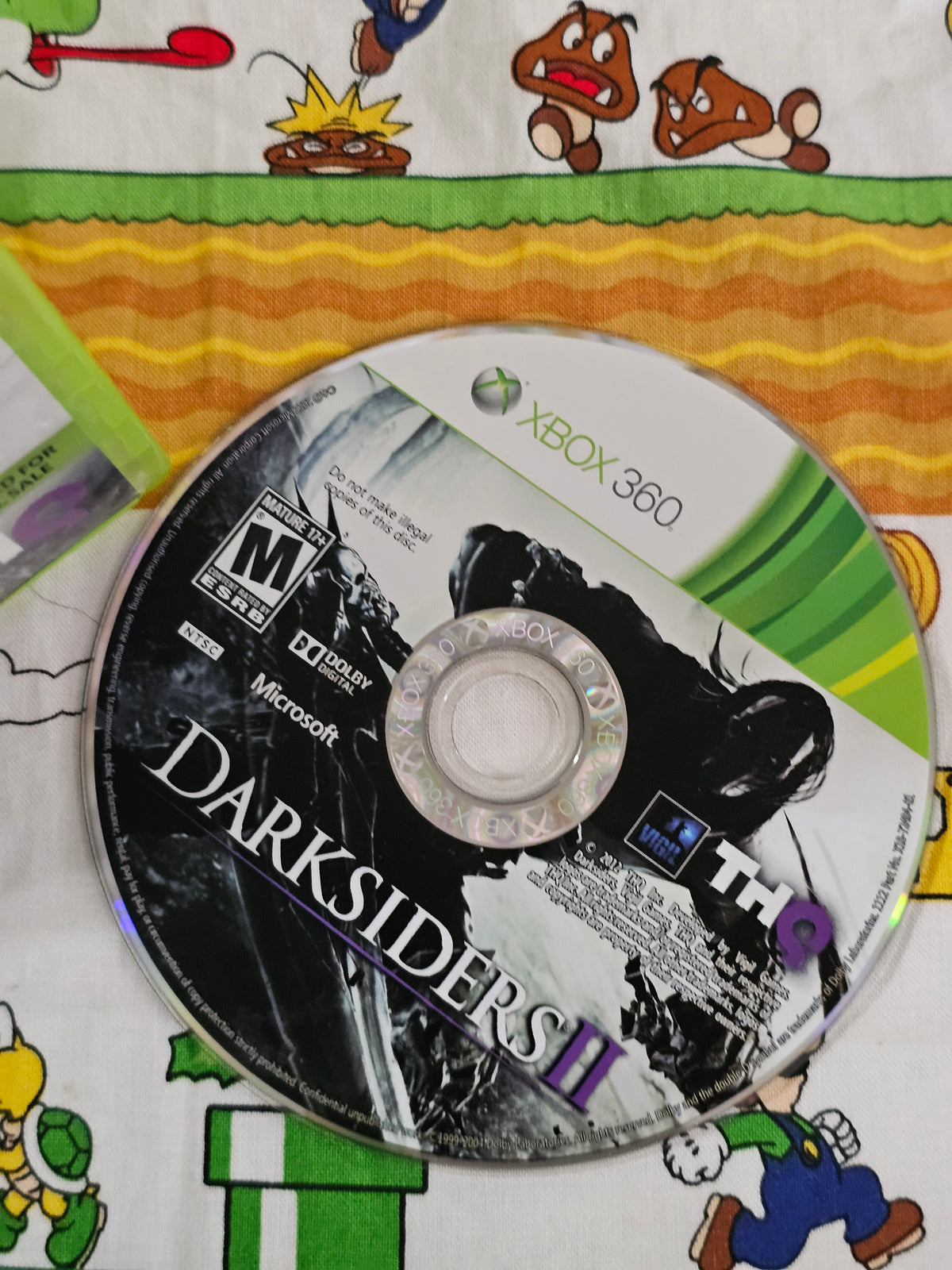 Darksiders II (Microsoft Xbox 360, 2012) Complete CIB Tested & Working - Action Adventure RPG - Death Sequel - Good Disc+Case+Manual - THQ