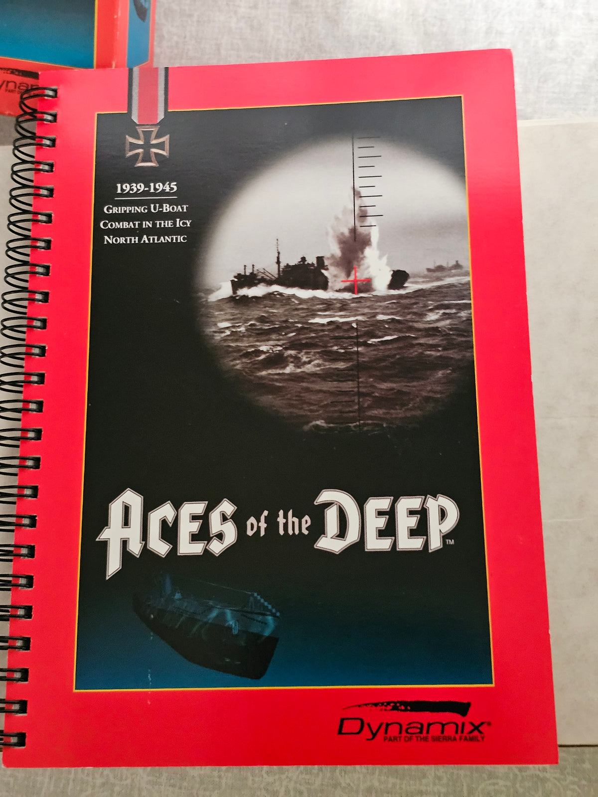 Aces of the Deep Big Box PC Game - Command Edition - WWII German U-Boat Submarine Simulation - Dynamix Sierra 1994/95 Rare Vintage Complete