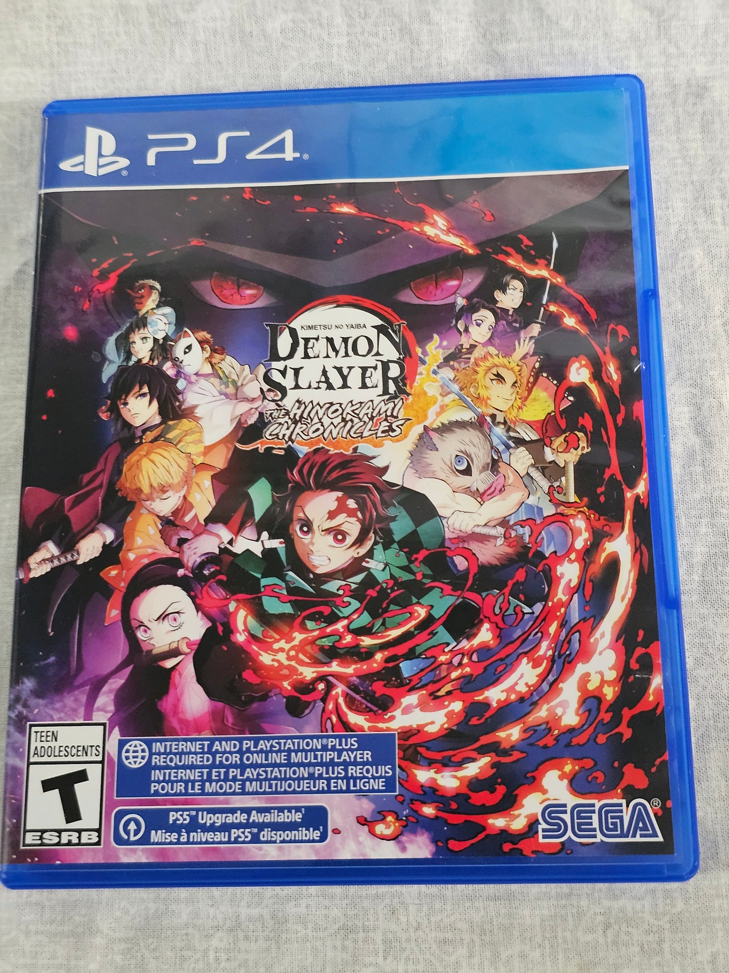 Demon Slayer: The Hinokami Chronicles (Sony PlayStation 4, 2021) PS4 PS5 Upgrade