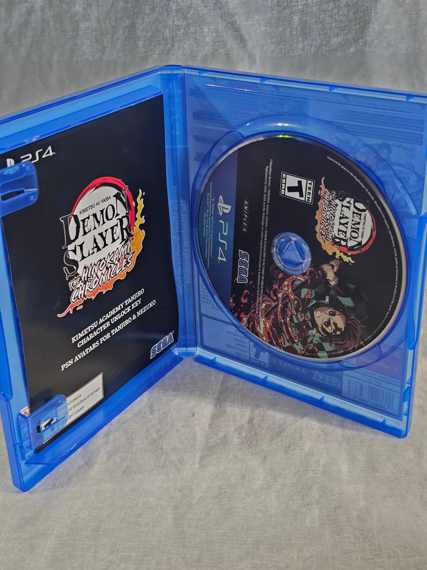 Demon Slayer: The Hinokami Chronicles (Sony PlayStation 4, 2021) PS4 PS5 Upgrade