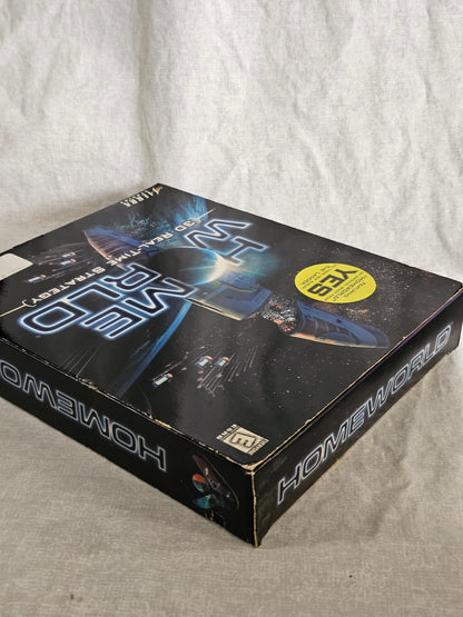 Homeworld PC Big Box 1999 Sierra / Relic Win 95/98/NT 3D RTS Game - New Sealed w/ YES Music Promo Sticker - Rare Vintage