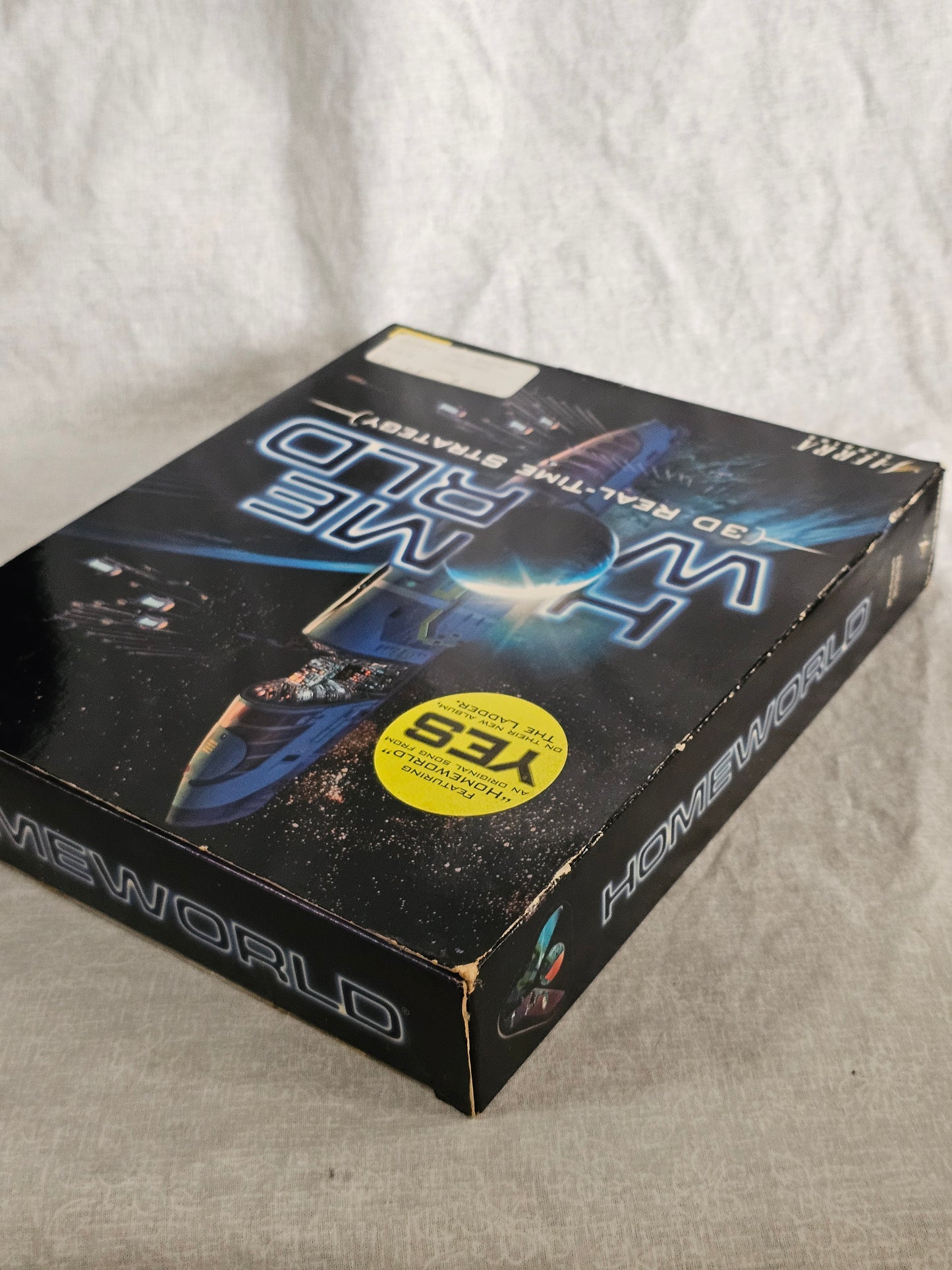 Homeworld PC Big Box 1999 Sierra / Relic Win 95/98/NT 3D RTS Game - New Sealed w/ YES Music Promo Sticker - Rare Vintage