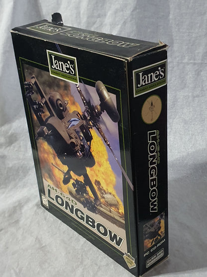 Jane's AH-64D Longbow Limited Edition Big Box PC 1997 CD ROM Classics Complete - Manual, Registration Card & Inserts Included