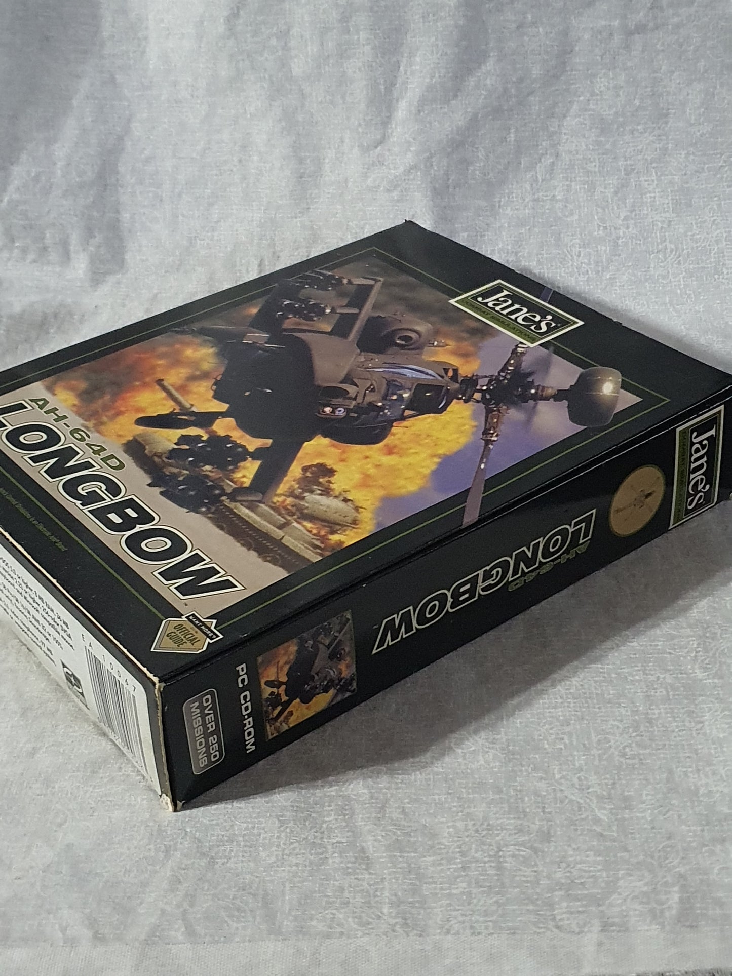 Jane's AH-64D Longbow Limited Edition Big Box PC 1997 CD ROM Classics Complete - Manual, Registration Card & Inserts Included