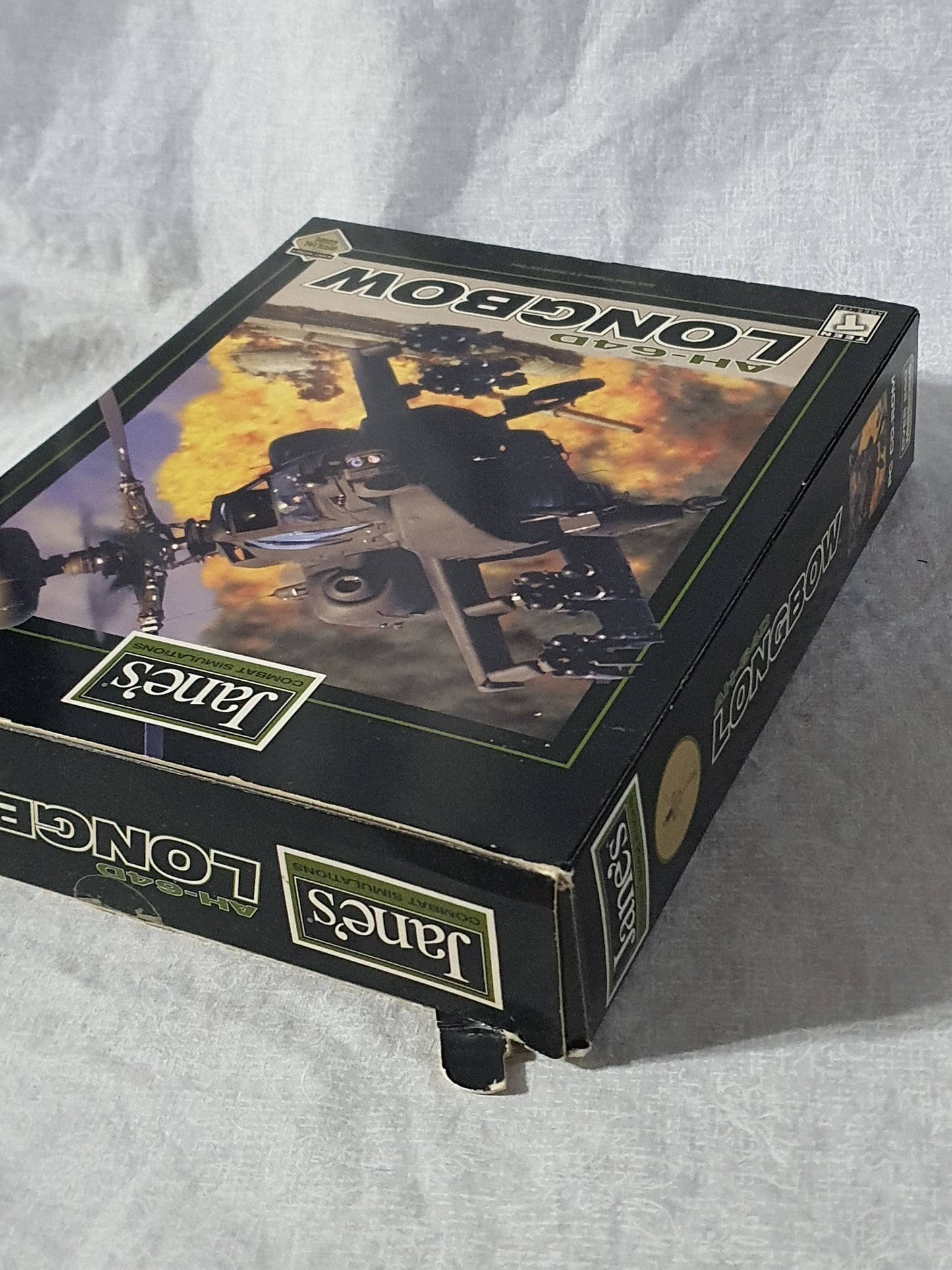 Jane's AH-64D Longbow Limited Edition Big Box PC 1997 CD ROM Classics Complete - Manual, Registration Card & Inserts Included