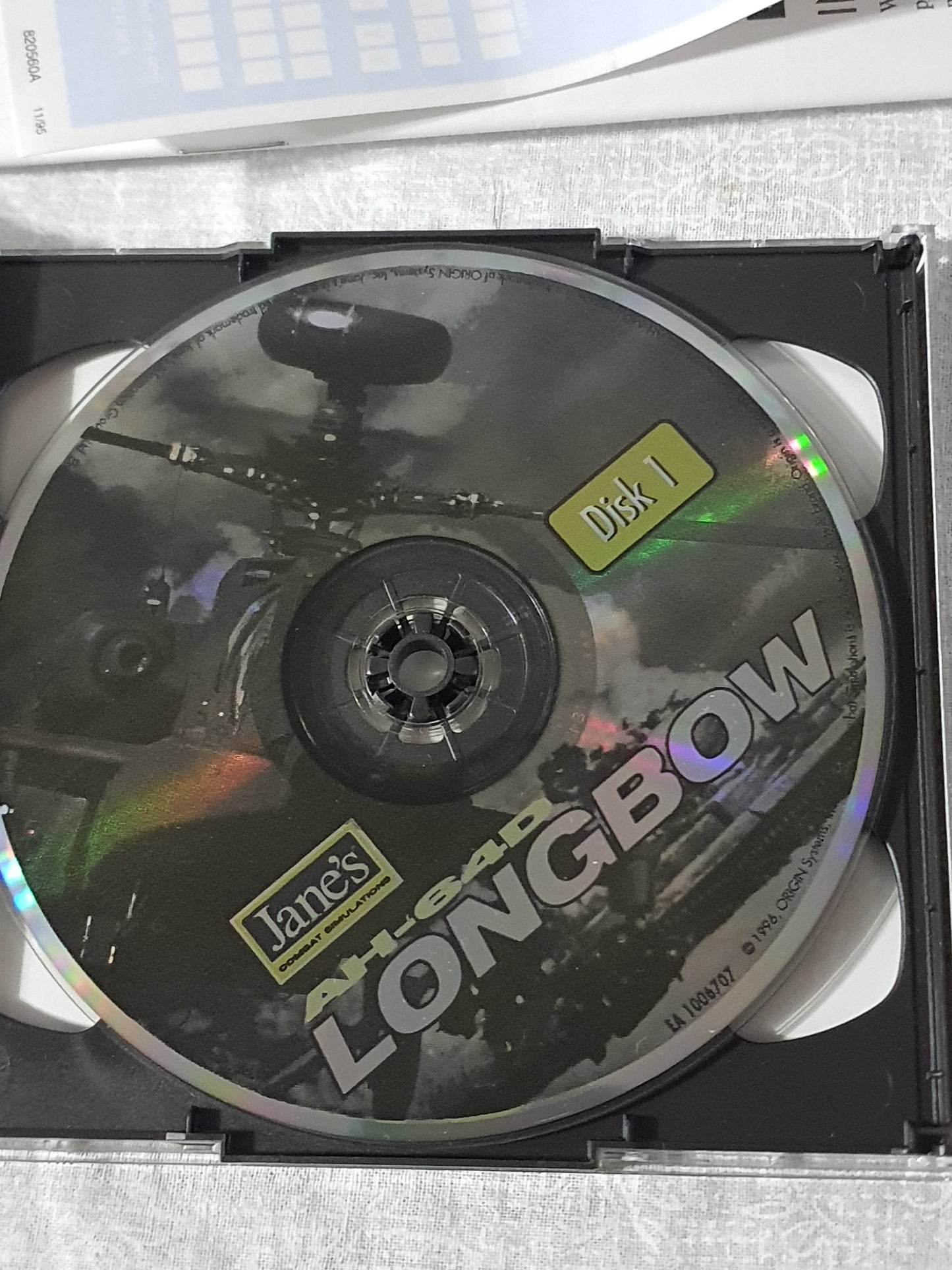 Jane's AH-64D Longbow Limited Edition Big Box PC 1997 CD ROM Classics Complete - Manual, Registration Card & Inserts Included