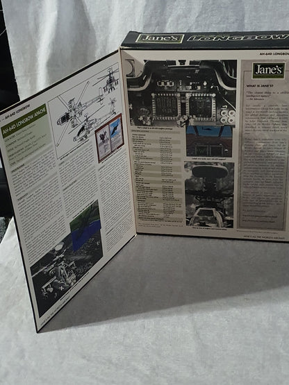 Jane's AH-64D Longbow Limited Edition Big Box PC 1997 CD ROM Classics Complete - Manual, Registration Card & Inserts Included