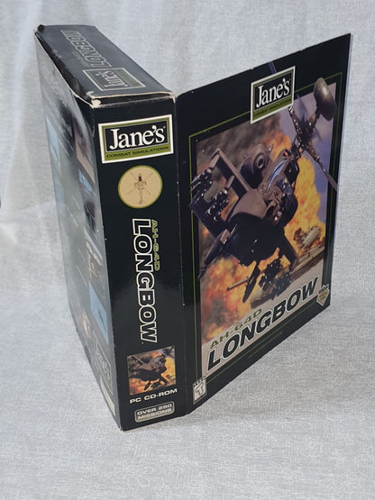 Jane's AH-64D Longbow Limited Edition Big Box PC 1997 CD ROM Classics Complete - Manual, Registration Card & Inserts Included