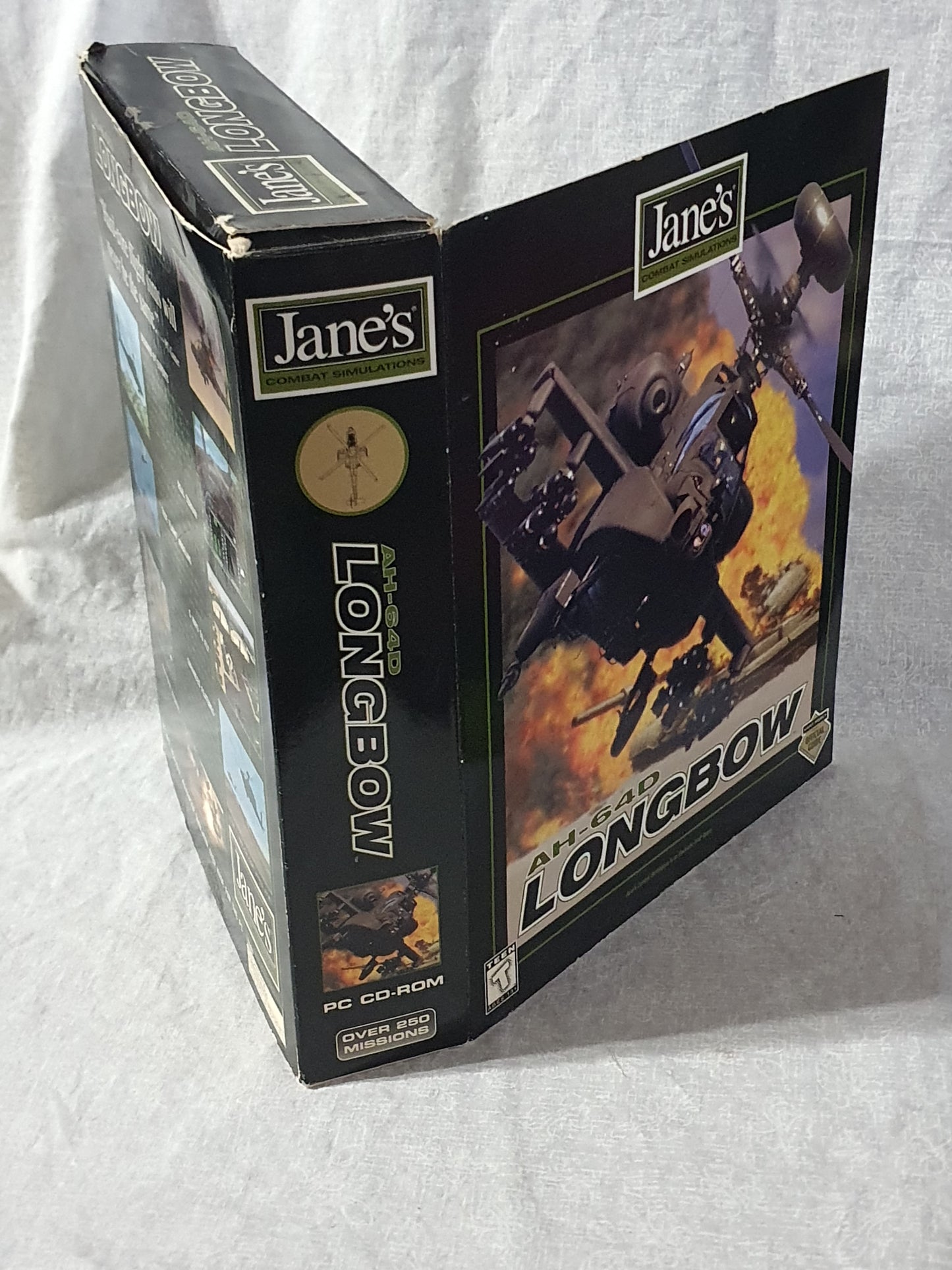 Jane's AH-64D Longbow Limited Edition Big Box PC 1997 CD ROM Classics Complete - Manual, Registration Card & Inserts Included