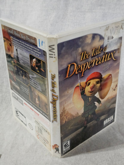 The Tale of Despereaux Nintendo Wii 2008 Complete Tested Works CIB With Manual - Movie Tie-In Adventure Platformer Kids Family Game