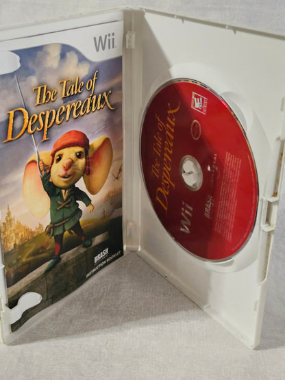 The Tale of Despereaux Nintendo Wii 2008 Complete Tested Works CIB With Manual - Movie Tie-In Adventure Platformer Kids Family Game
