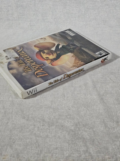The Tale of Despereaux Nintendo Wii 2008 Complete Tested Works CIB With Manual - Movie Tie-In Adventure Platformer Kids Family Game