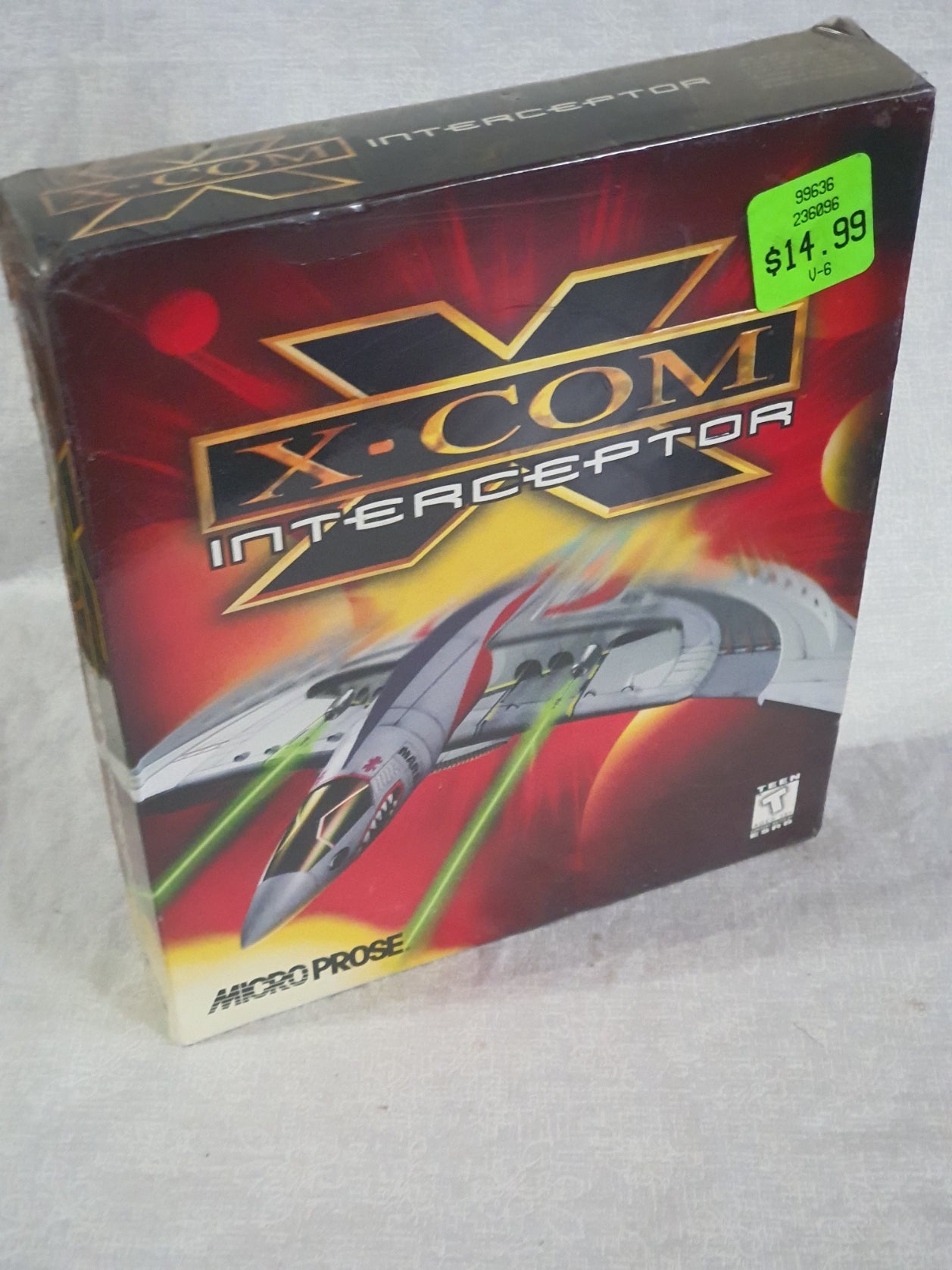 X-COM Interceptor (1999) PC NEW Factory Sealed BIG BOX US Retail Store Edition 1st Print - MicroProse Space Combat Sim RARE Collector VGA!!!